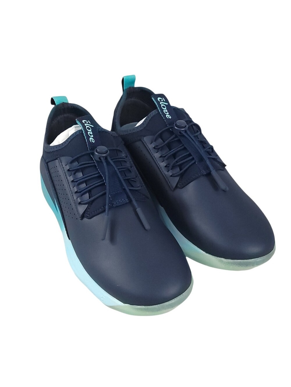 Clove Classic Navy Aqua Nursing Work Sneakers Shoes Women’s 9